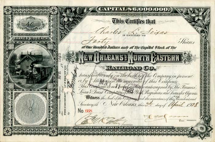 New Orleans and North Eastern Railroad Co.
